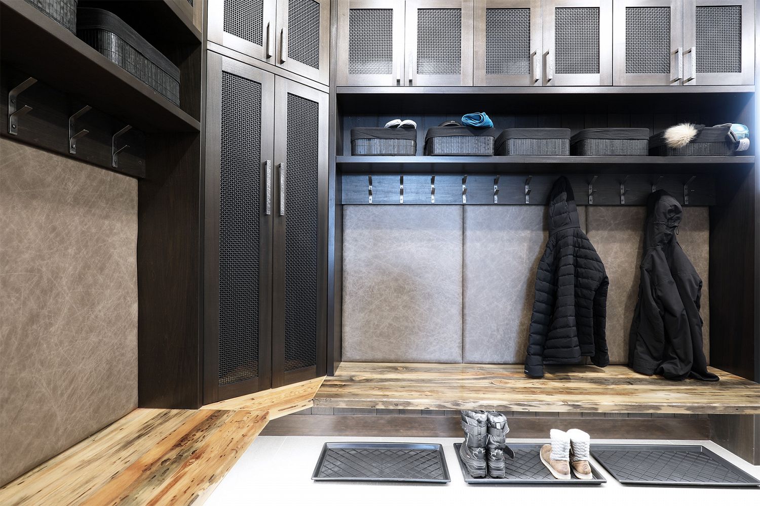 Custom Bootroom Millwork